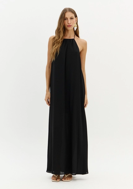 Vestido Midi Frente Única - Myft