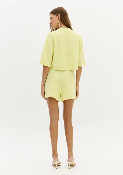 T-Shirt Cropped Moletom  - Myft