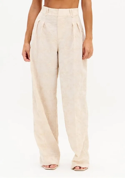 Calça Full Length Bordada – Myft