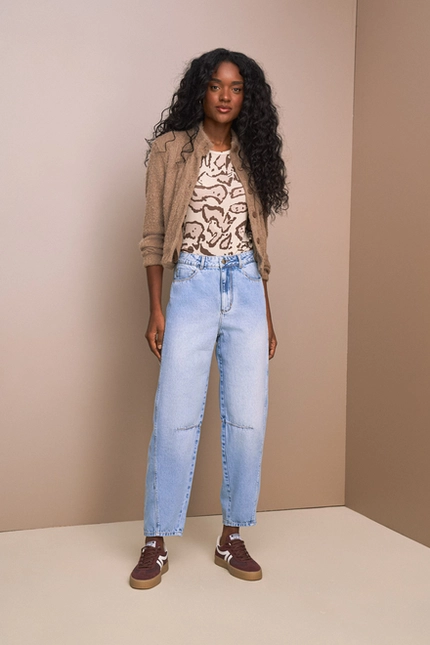 Calça Jeans Barrel – Yexx