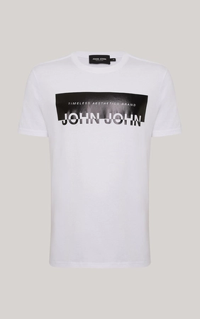 Camiseta com Estampa Frontal – John John