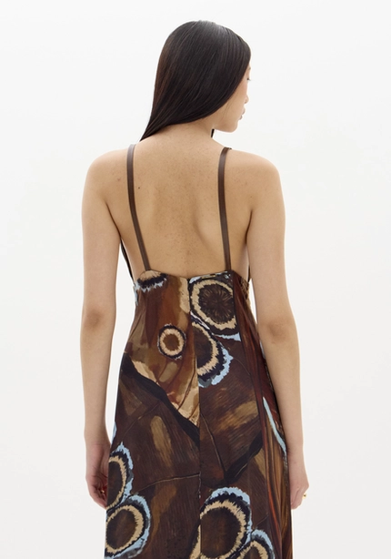 Vestido Super Midi Estampado – Myft
