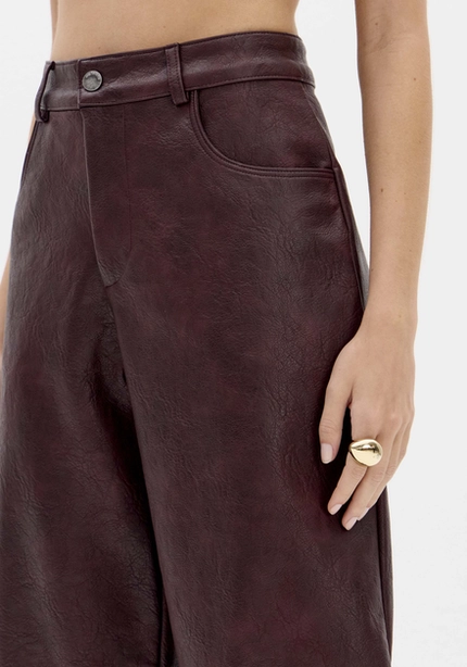 Calça Barrel com Recortes – Myft