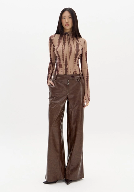 Calça Wide Leg com Recortes – Myft