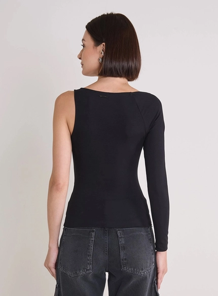 Blusa Manga Única Cut-Out – Forum