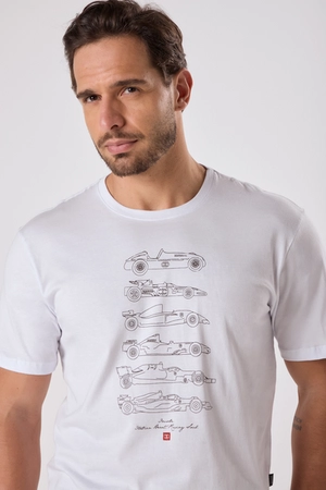 Camiseta Regular Evolução Fórmula 1 – Invicci