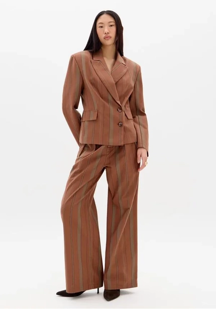 Blazer Oversized Costas Vazadas - Myft