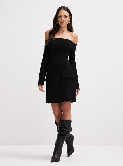 Vestido Curto Ombro a Ombro – Forum
