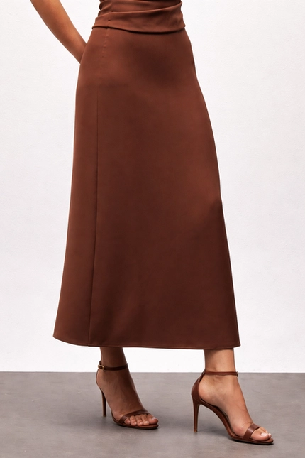 Saia Midi Lisa com Elástico – Bana Bana
