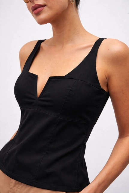 Blusa Recortes Lisa – Bana Bana