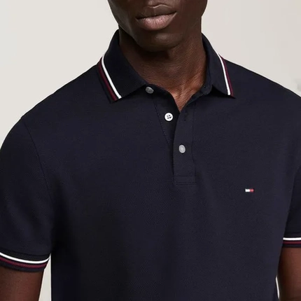 Camisa Polo Slim Tipped – Tommy Hilfiger