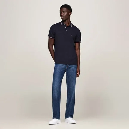 Camisa Polo Slim Tipped – Tommy Hilfiger