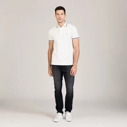 Camisa Polo Slim Tipped – Tommy Hilfiger