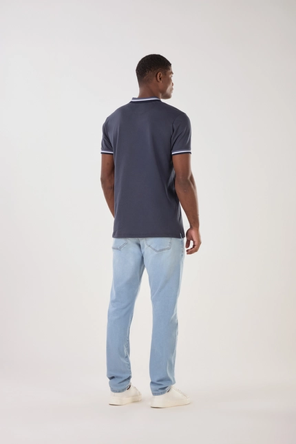 Camisa Polo Listras na Gola – Invicci