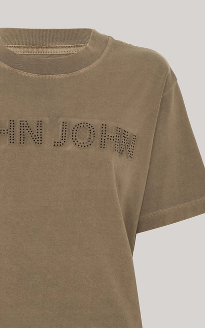T-Shirt Logo Strass – John John