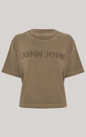 T-Shirt Logo Strass – John John