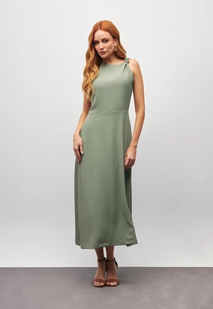 Vestido Midi Nó Alça – Bana Bana