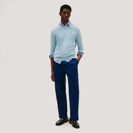 Suéter Clássico Gola C – Tommy Hilfiger