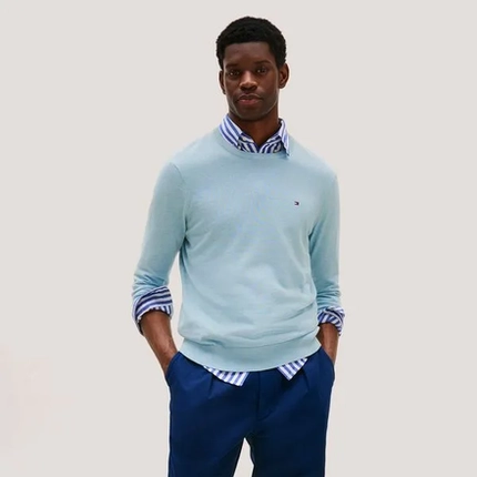 Suéter Clássico Gola C – Tommy Hilfiger