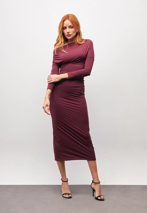 Vestido Midi Ombro Único – Bana Bana
