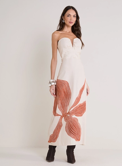 Vestido Longo Estruturado – Forum