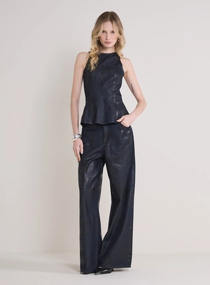 Calça Jeans Baggy Cinto – Forum