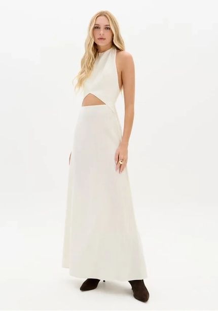 Vestido Midi Recorte - Myft