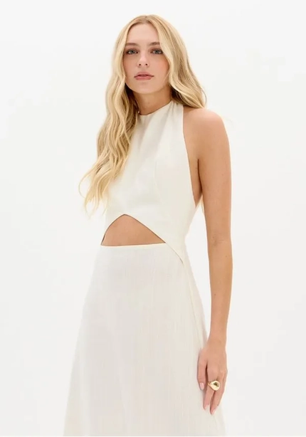 Vestido Midi Recorte - Myft
