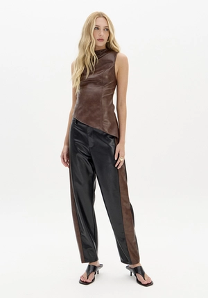 Calça Balloon Bicolor – Myft