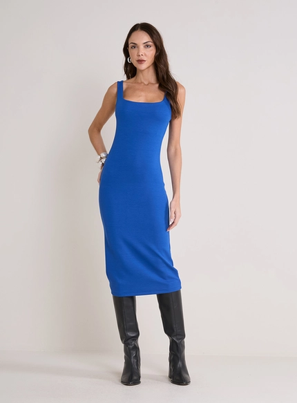 Vestido Midi Justo – Forum