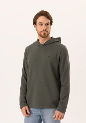 Camiseta Capuz Texturizada – Hangar
