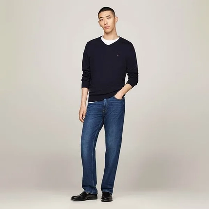 Suéter Clássico Gola V – Tommy Hilfiger