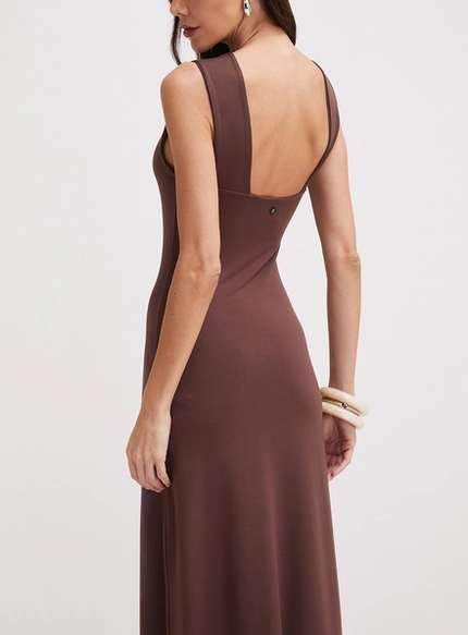 Vestido Midi Slim – Forum