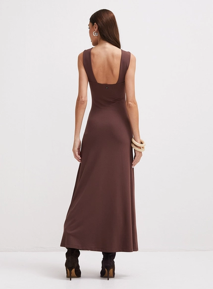 Vestido Midi Slim – Forum