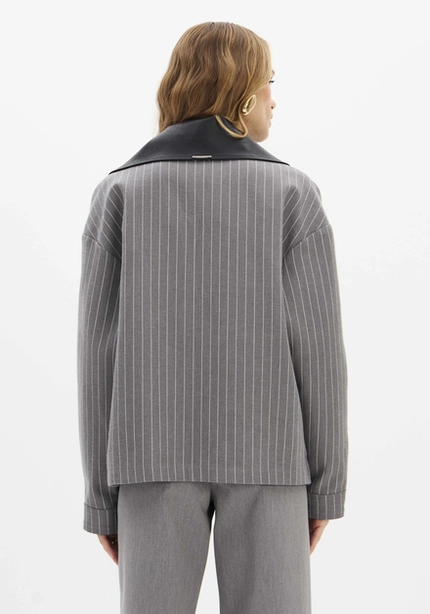 Jaqueta Oversized Listrada – Myft