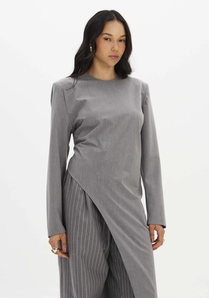 Blusa Alfaiataria Assimétrica – Myft