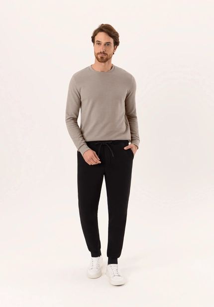 Calça De Moletom Com Bolsos - Hangar