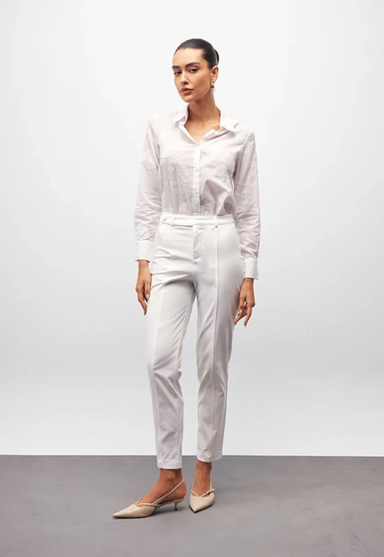 Camisa Bordado Floral – Bana Bana