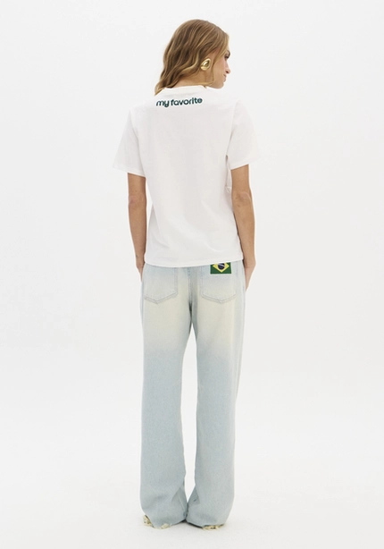 Calça Jeans Reta Média – MyFT