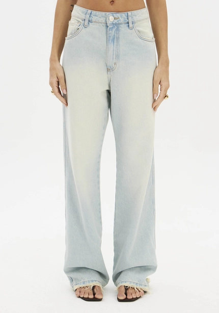 Calça Jeans Reta Média – MyFT