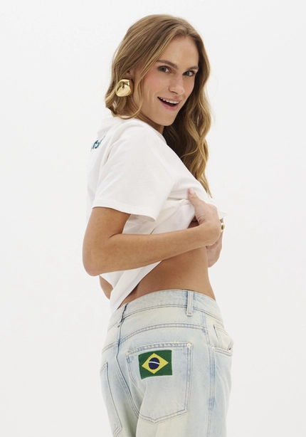 Calça Jeans Reta Média – MyFT