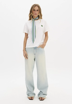 Calça Jeans Reta Média – MyFT