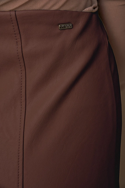 Saia Midi em PU - Yexx