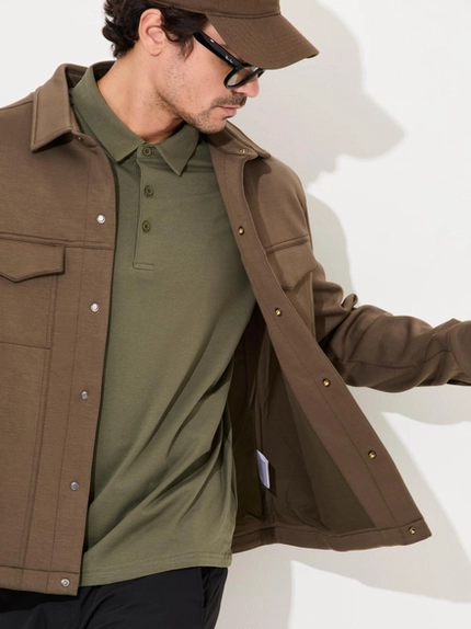 Jaqueta Knit Flex Soft Knit - JAB