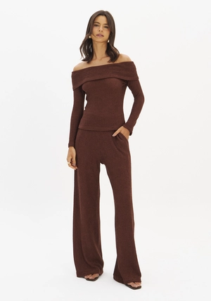 Calça Full Length Texturizada – Myft