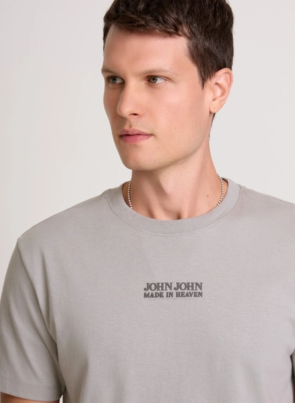 Camiseta Regular Fit Brand Relief - John John