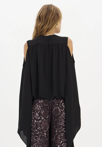 Blusa Chiffon Assimétrica - Myft