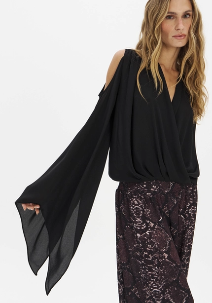 Blusa Chiffon Assimétrica - Myft