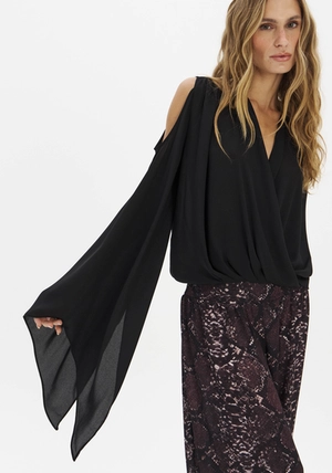 Blusa Chiffon Assimétrica - Myft