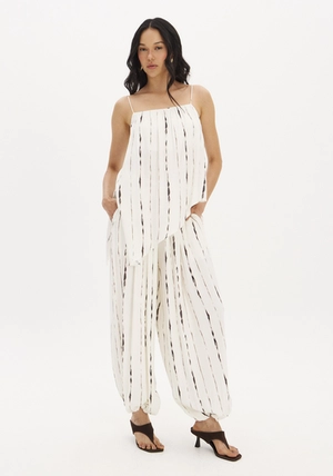 Calça Balloon Estampada – Myft